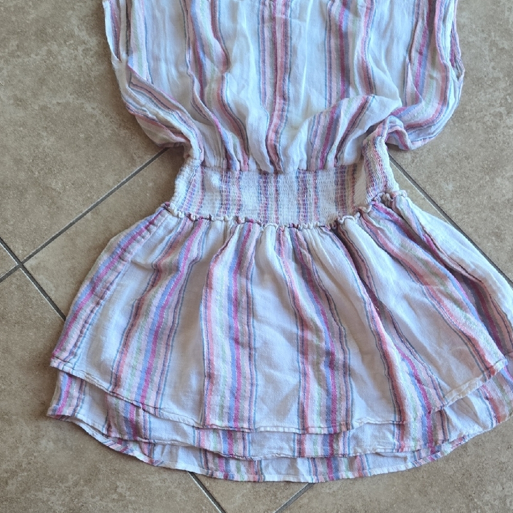 Rails Striped Mini Dress - Pink, Blue, White - Picture 7 of 10